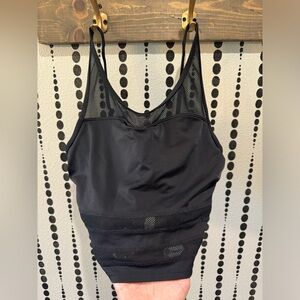 Athleta cropped tankini swim top 34D/DD